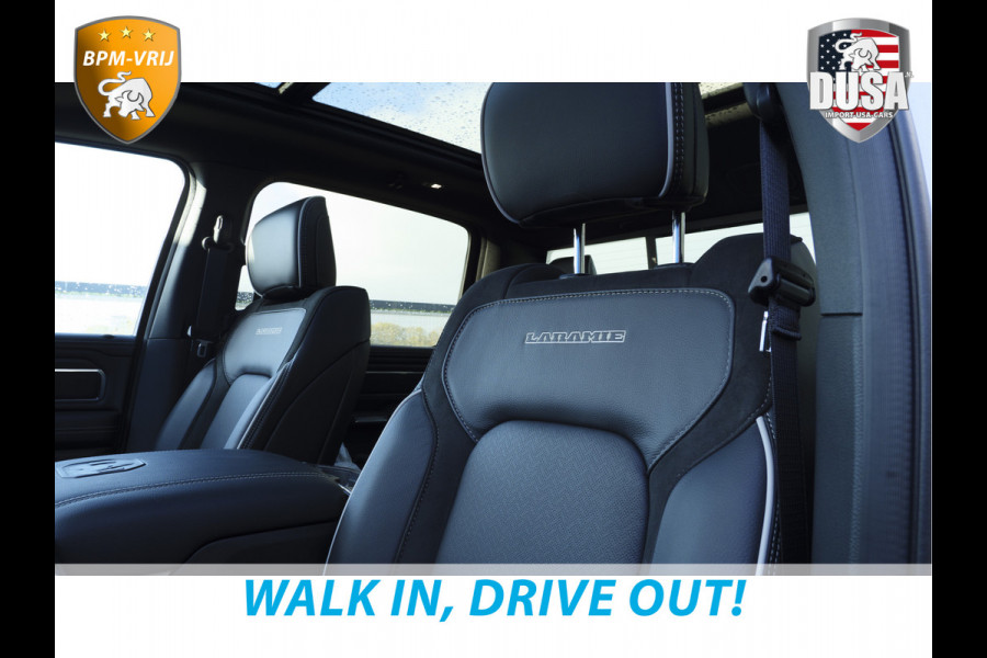 Dodge Ram 1500 | Laramie | Night Edition | 3.0L I6 Hurricane | Crew Cab | 4X4 | LPG | 14,4-inch Touchscreen | Passenger Display | INCL BPM-VOORDEEL Getoonde accessoires zijn verkrijgbaar tegen meerprijs