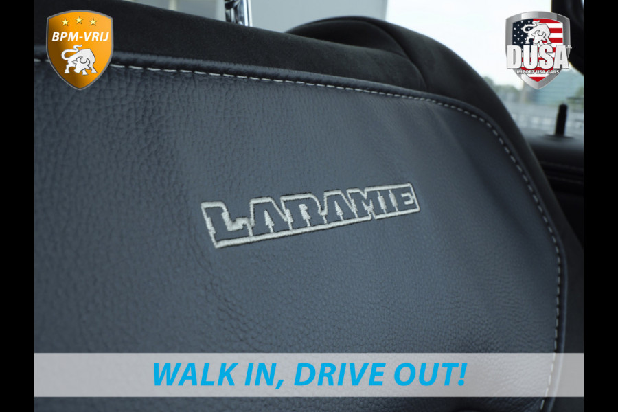 Dodge Ram 1500 | Laramie | Premium Night | 3.0L I6 Hurricane | Crew Cab | 4X4 | Panorama | LPG | 14,4-inch Touchscreen | Passenger Display | INCL BPM-VOORDEEL Getoonde accessoires zijn verkrijgbaar tegen meerprijs
