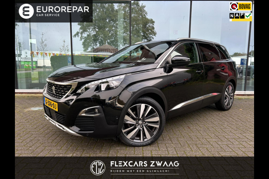 Peugeot 5008 1.2 Turbo 130pk GT-Line - Panoramadak - Navi - Leder - Org.NL - NAP