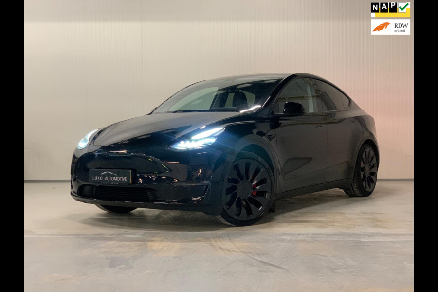 Tesla Model Y Performance AWD 75 kWh | EAP | TESLA GARANTIE | ZONNEDAK | BLACK EDITION