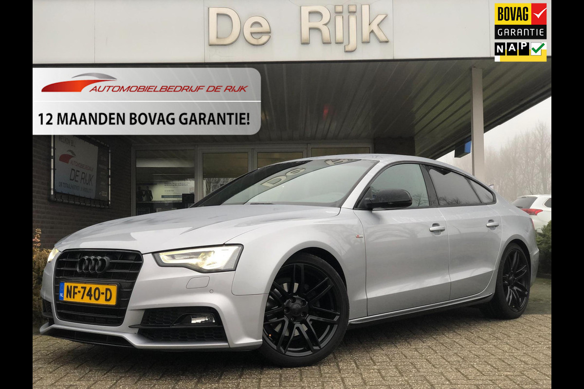 Audi A5 Sportback 1.8 TFSI Adrenalin Sport 221PK S-Line | Navi, PDC, Climate, Half leder, Cruise | Goed onderhouden! |