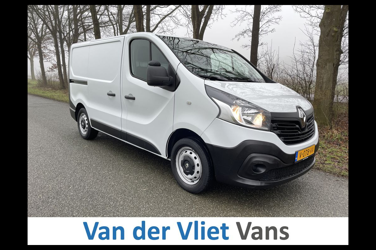 Renault Trafic 1.6 dCi E6 Comfort 3-zits BPM Vrij! Lease €239 p/m, Airco, Bedrijfsinrichting, PDC, Volledig onderhoudshistorie aanwezig