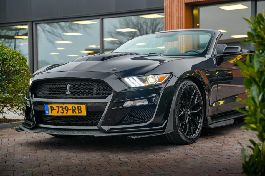 Ford Mustang Convertible 2.3 EcoBoost Stoelverwarming stoel ventilatie camera Shelby pakket