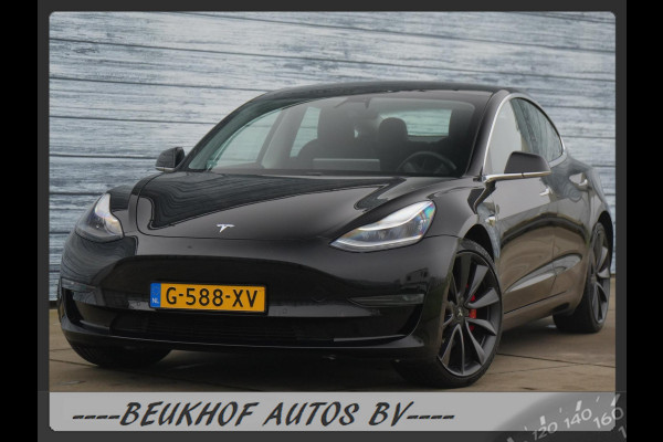 Tesla Model 3 Performance AWD 462Pk Autopilot 3 Cam Soh 87%