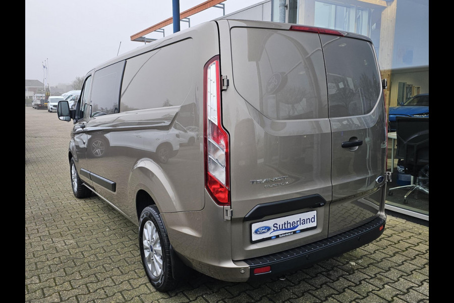 Ford Transit Custom 320 2.0 TDCI L2H1 Trend DC | 130pk Automaat | Dubbele Cabine | Bijrijdersstoel | Stoelverwarming | Navigatie | Camera | Privacy glass | Lichtmetalen velgen