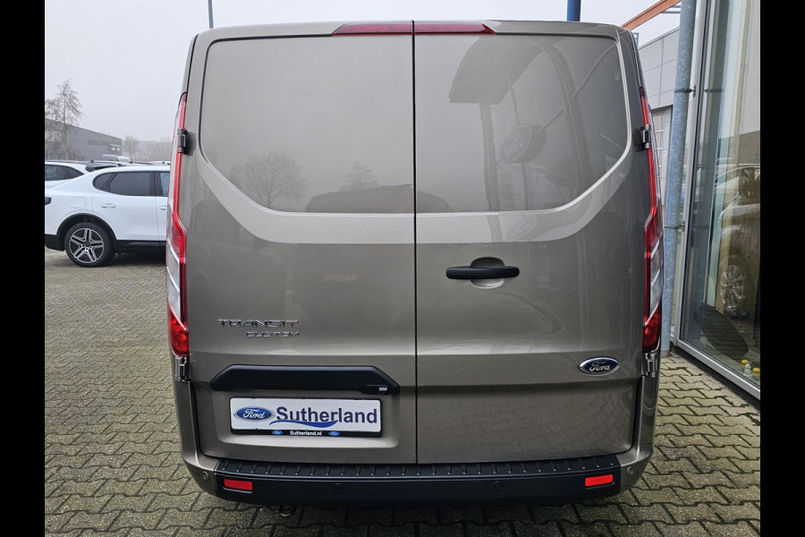 Ford Transit Custom 320 2.0 TDCI L2H1 Trend DC | 130pk Automaat | Dubbele Cabine | Bijrijdersstoel | Stoelverwarming | Navigatie | Camera | Privacy glass | Lichtmetalen velgen