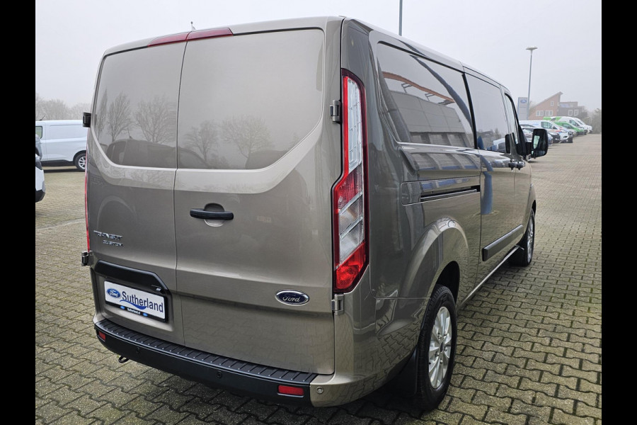 Ford Transit Custom 320 2.0 TDCI L2H1 Trend DC | 130pk Automaat | Dubbele Cabine | Bijrijdersstoel | Stoelverwarming | Navigatie | Camera | Privacy glass | Lichtmetalen velgen