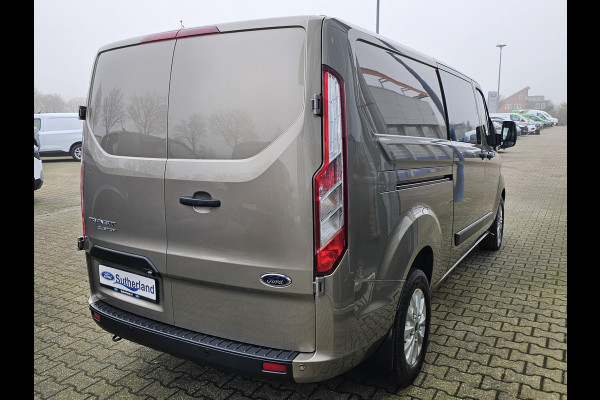 Ford Transit Custom 320 2.0 TDCI L2H1 Trend DC | 130pk Automaat | Dubbele Cabine | Bijrijdersstoel | Stoelverwarming | Navigatie | Camera | Privacy glass | Lichtmetalen velgen