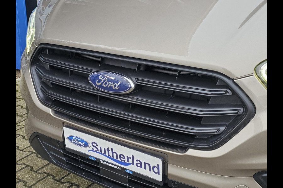 Ford Transit Custom 320 2.0 TDCI L2H1 Trend DC | 130pk Automaat | Dubbele Cabine | Bijrijdersstoel | Stoelverwarming | Navigatie | Camera | Privacy glass | Lichtmetalen velgen