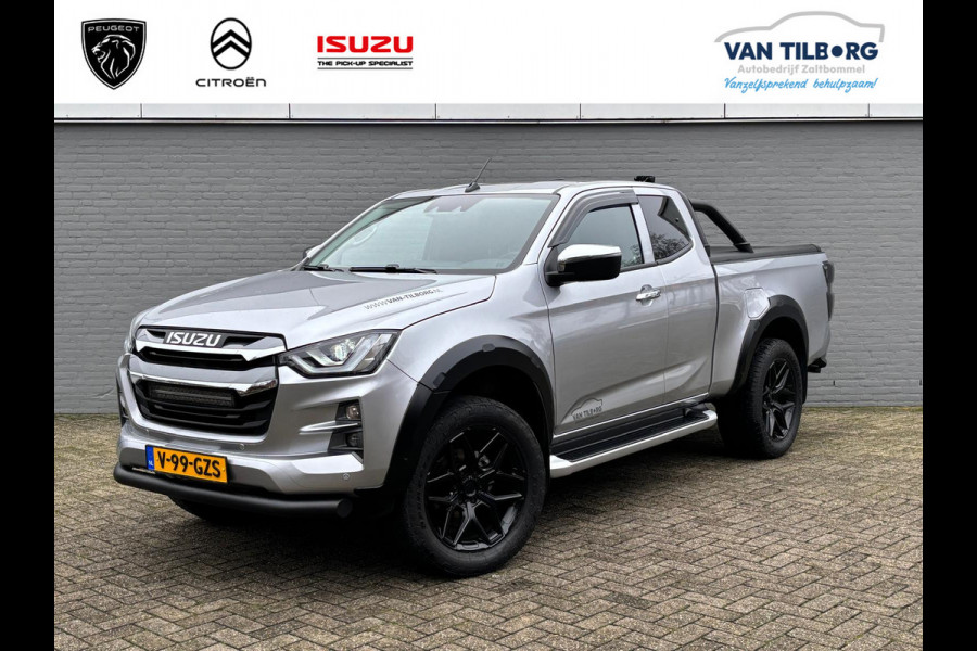 Isuzu D-max 1.9 Extended Cab LSX | AUTOMAAT | LEDER | TREKH. | ROL COVER | LED BAR | WERKLAMPEN | PUSHBAR