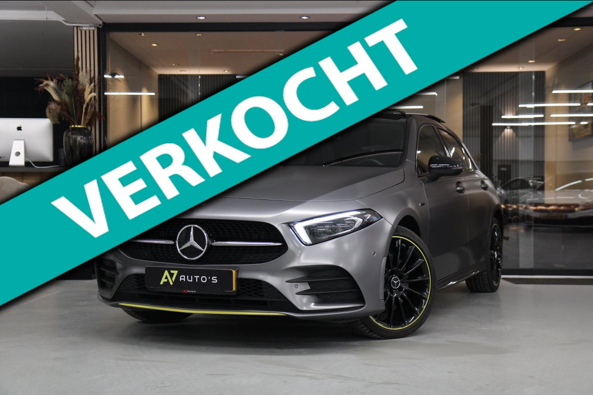 Mercedes-Benz A-Klasse 250 e AMG Edition /PANO/SFEERV/BURMAISTER/CAM/CARPLAY/VOL