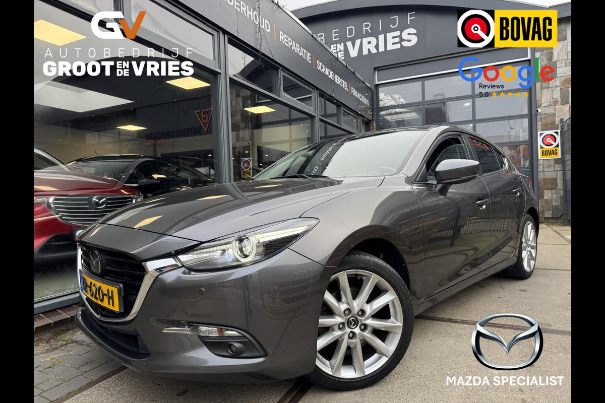 Mazda 3 2.0 SkyActiv-G 120 GT-M Orig NL|Leer|Camera|Stoel/stuurverwarming