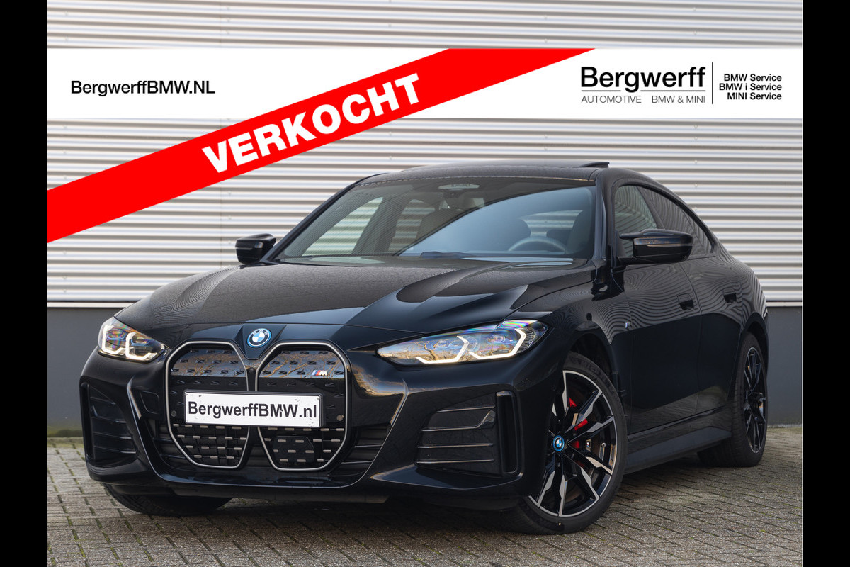 BMW i4 M50 M-Sport Pro - Dak - M-Sportzetels - Driving Ass Prof - Harman Kardon