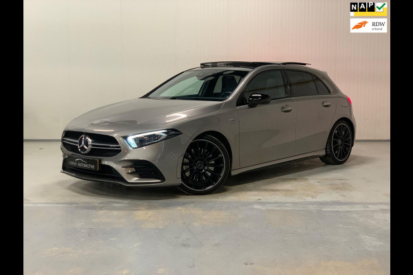 Mercedes-Benz A-Klasse AMG 35 4MATIC Edition 1 | BURMESTER | 360 CAMERA | MEMORY SEATS | CHAMPAGNE KLEUR