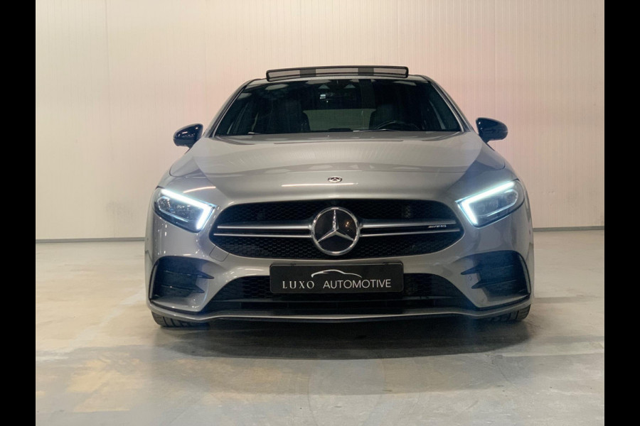 Mercedes-Benz A-Klasse AMG 35 4MATIC Edition 1 | BURMESTER | 360 CAMERA | MEMORY SEATS | CHAMPAGNE KLEUR