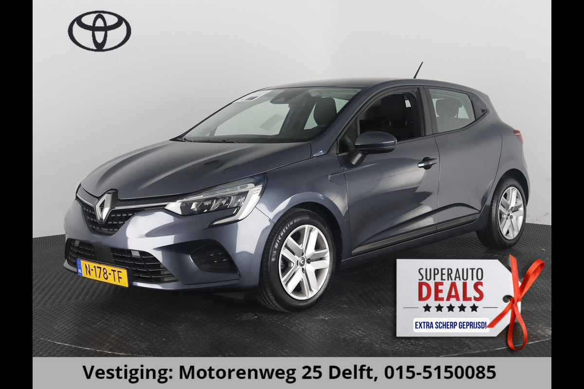 Renault Clio 1.0 TCE BI-FUEL ZEN TOT 2 JR GARANTIE Airco. Apple/Android auto. Cruise Control. Navigatie. PDC A