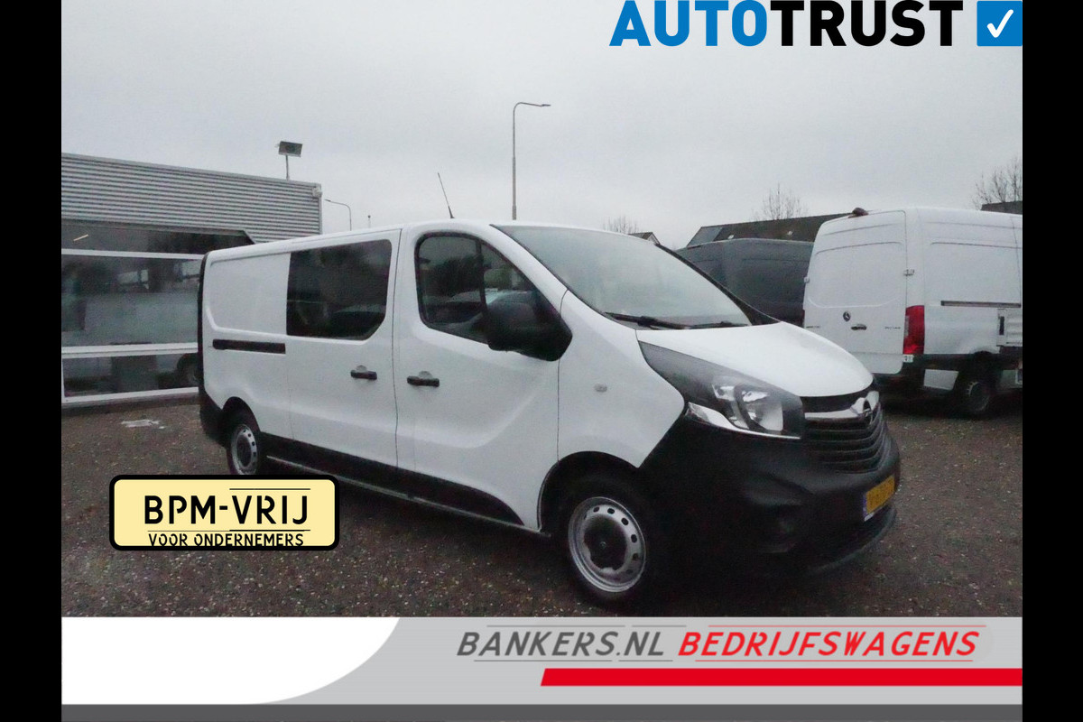 Opel Vivaro 1.6 CDTI 95PK, L2H1, Dubbel Cabine, Airco Opel Vivaro 1.6 CDTI L2H1 DC Selection