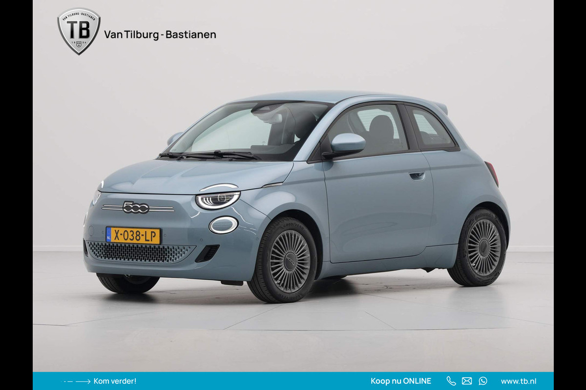 Fiat 500 RED 42 kWh 120pk Navigatie Camera Stoelverwarming Led 247