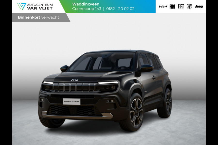 Jeep Avenger 1.2 e-Hybrid Summit | Leder&Winter Pack | Schuif/Kanteldak | Infotainment&Convience Pack