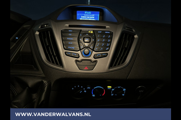 Ford Transit Custom 2.0 TDCI L1H1 Euro6 Airco | Imperiaal | Trekhaak | Navigatie Cruisecontrol, Parkeersensoren, Bijrijdersbank