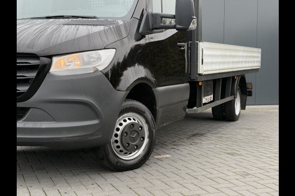Mercedes-Benz Sprinter 514 CDI EURO 6 AUTOMAAT / L3 PICK UP 4.30 LAADBAK / DUBBEL LUCHT / 3.5 TONS TREKHAAK / 3500 KG AHG