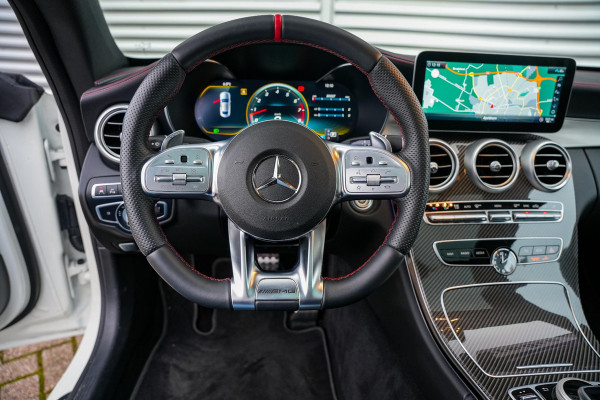 Mercedes-Benz C-Klasse Coupé AMG 43 4MATIC Panodak Burmester Schaalstoelen Ambient Keyless 360 Cam