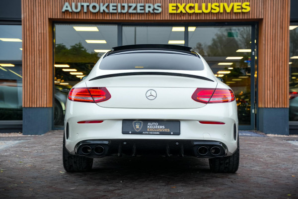 Mercedes-Benz C-Klasse Coupé AMG 43 4MATIC Panodak Burmester Schaalstoelen Ambient Keyless 360 Cam