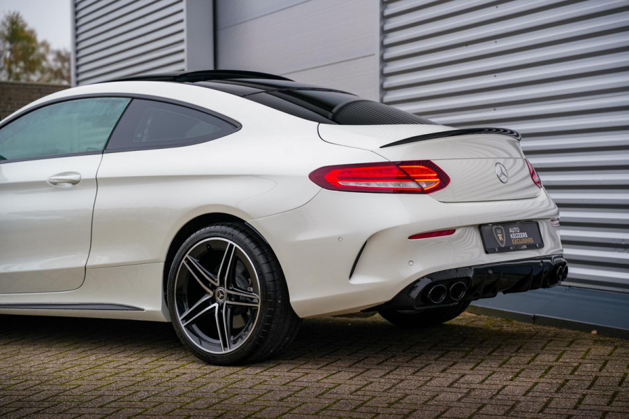 Mercedes-Benz C-Klasse Coupé AMG 43 4MATIC Panodak Burmester Schaalstoelen Ambient Keyless 360 Cam