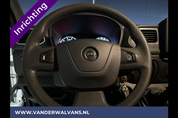 Opel Movano 2.3 Turbo 150pk L2H2 inrichting Euro6 Airco | Omvormer | Camera | Navigatie | Imperiaal Trekhaak, LED, Cruisecontrol, Parkeersensoren, Bijrijdersbank