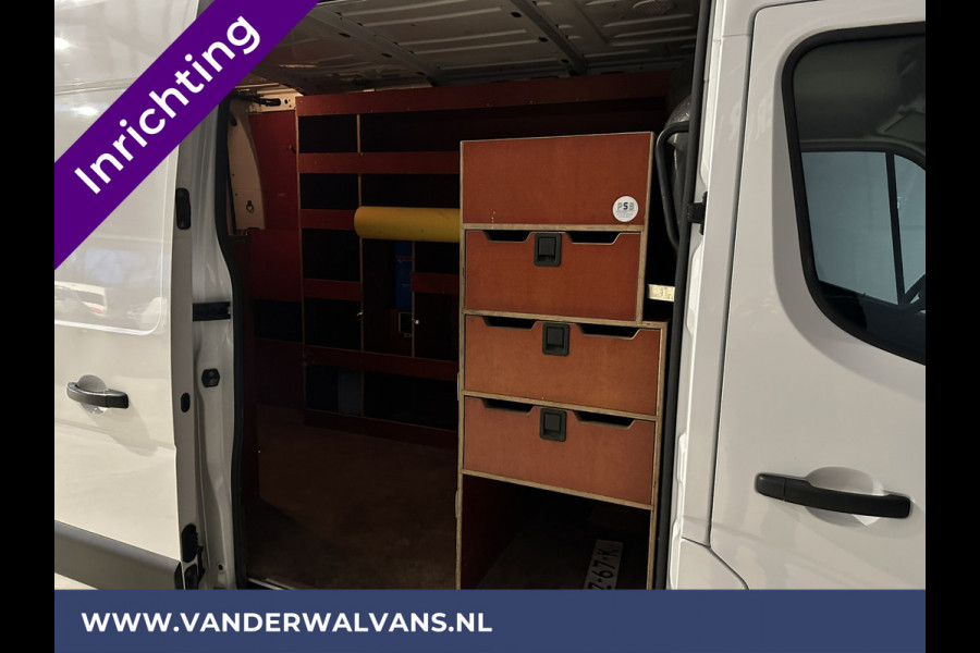 Opel Movano 2.3 Turbo 150pk L2H2 inrichting Euro6 Airco | Omvormer | Camera | Navigatie | Imperiaal Trekhaak, LED, Cruisecontrol, Parkeersensoren, Bijrijdersbank