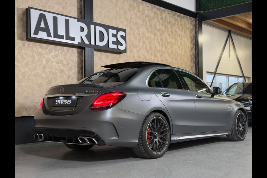 Mercedes-Benz C-Klasse AMG 63 S | carbon | 360 camera | stoel-verwarming/verkoeling | pano | keyless | ACC