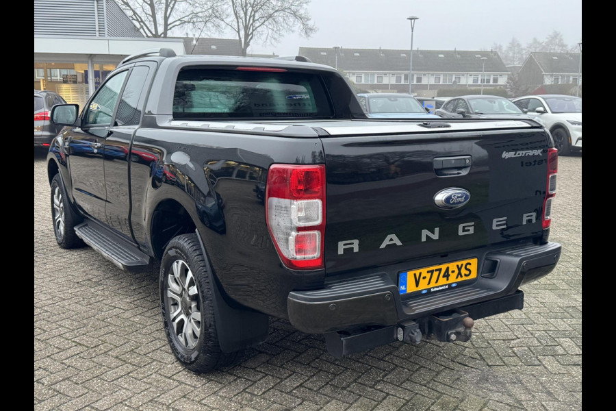 Ford Ranger 3.2 TDCi Wildtrak Supercab 200pk SCI Automaat | Trekhaak | Achteruitrijcamera | Adaptieve Cruise | Voorruit verwarming | Rollertop