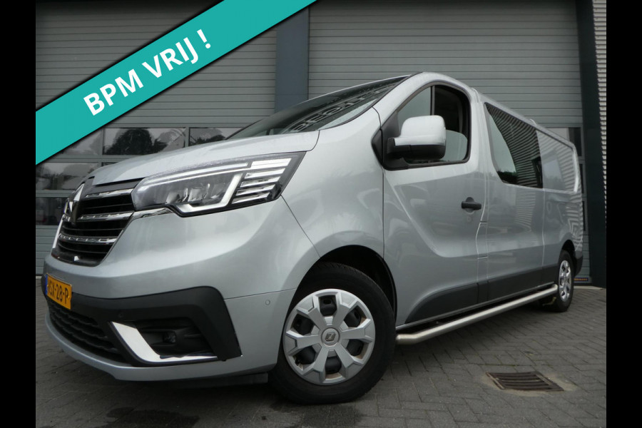 Renault Trafic 2.0 dCi 130 T29 L2 131pk, DC, Dubbel Cabine, LED, Navigatie, 6-Zits.