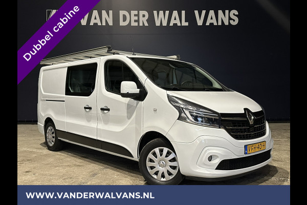 Renault Trafic 2.0 dCi 120pk L2H1 Dubbele Cabine Euro6 Airco | Imperiaal | 5-Zits | Navigatie Trekhaak, Camera, Imperiaal, Cruisecontrol, Parkeersensoren