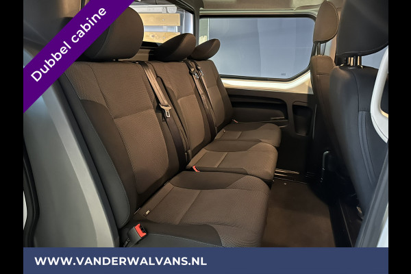 Renault Trafic 2.0 dCi 120pk L2H1 Dubbele Cabine Euro6 Airco | Imperiaal | 5-Zits | Navigatie Trekhaak, Camera, Imperiaal, Cruisecontrol, Parkeersensoren