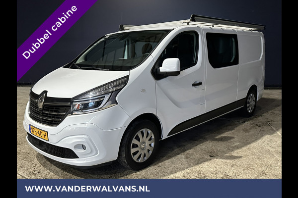 Renault Trafic 2.0 dCi 120pk L2H1 Dubbele Cabine Euro6 Airco | Imperiaal | 5-Zits | Navigatie Trekhaak, Camera, Imperiaal, Cruisecontrol, Parkeersensoren