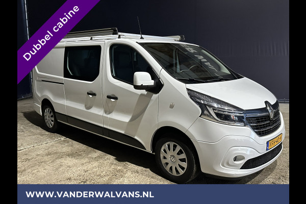 Renault Trafic 2.0 dCi 120pk L2H1 Dubbele Cabine Euro6 Airco | Imperiaal | 5-Zits | Navigatie Trekhaak, Camera, Imperiaal, Cruisecontrol, Parkeersensoren