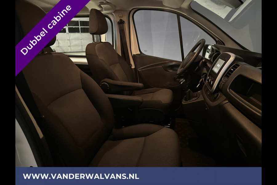 Renault Trafic 2.0 dCi 120pk L2H1 Dubbele Cabine Euro6 Airco | Imperiaal | 5-Zits | Navigatie Trekhaak, Camera, Imperiaal, Cruisecontrol, Parkeersensoren