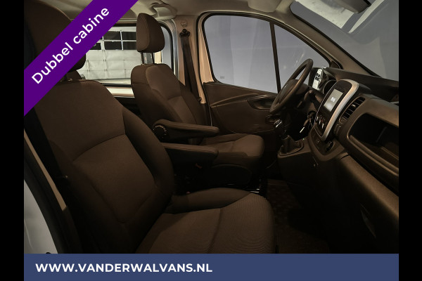 Renault Trafic 2.0 dCi 120pk L2H1 Dubbele Cabine Euro6 Airco | Imperiaal | 5-Zits | Navigatie Trekhaak, Camera, Imperiaal, Cruisecontrol, Parkeersensoren