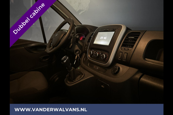 Renault Trafic 2.0 dCi 120pk L2H1 Dubbele Cabine Euro6 Airco | Imperiaal | 5-Zits | Navigatie Trekhaak, Camera, Imperiaal, Cruisecontrol, Parkeersensoren