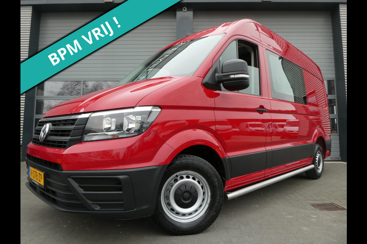 Volkswagen Crafter 35 2.0tdi L3H3, Euro 6, 140pk, Automaat, DC, Dubbel Cabine, Camera, Navigatie.