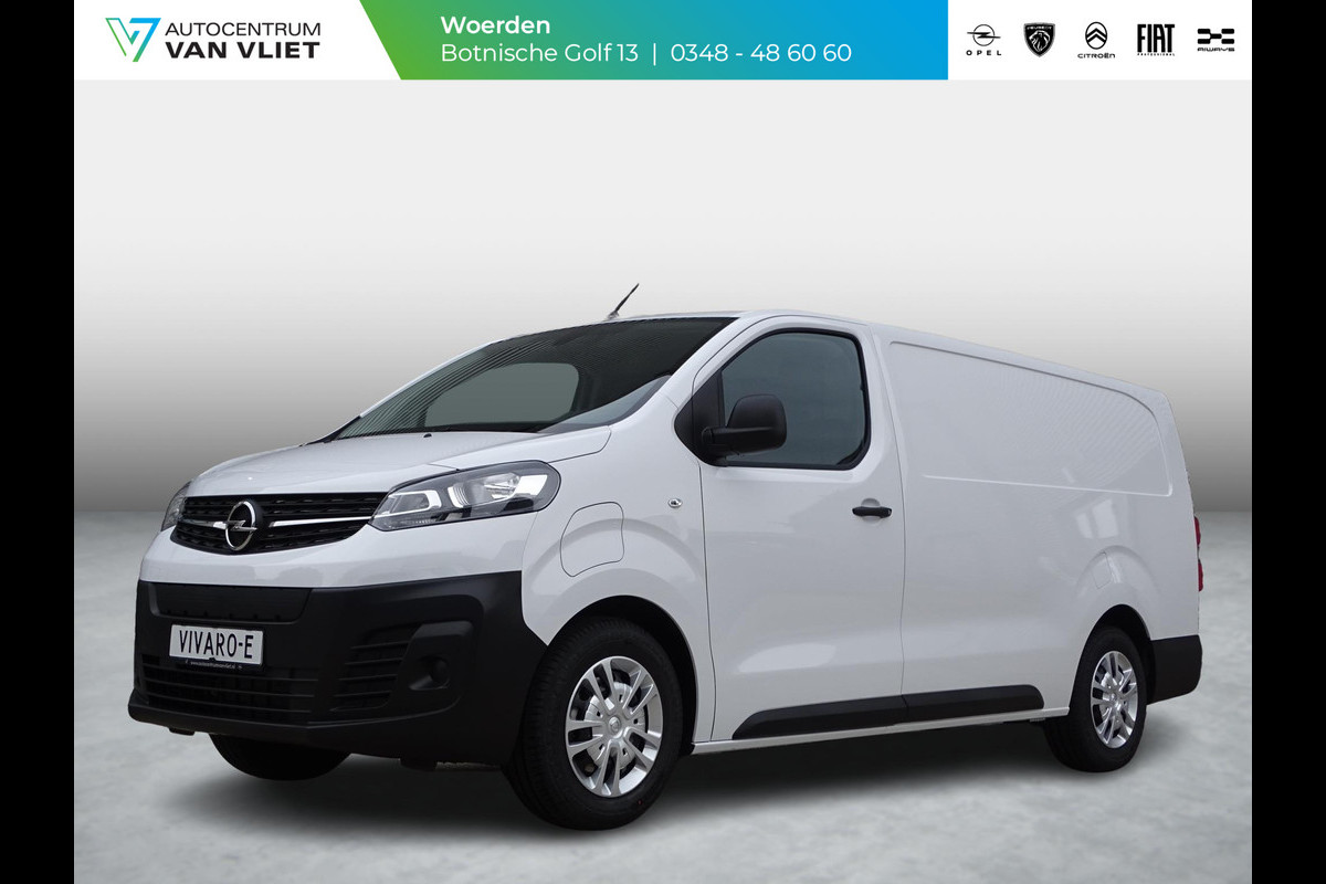 Opel Vivaro Electric L3 75 kWh | camera | navi incl. Apple Carplay | e-Call pakket | Comfort tussenschot