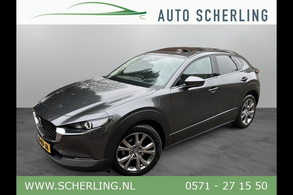 Mazda CX-30 2.0 SA-X 180pk Luxury Leder, Open-dak, Bose, 1e Eigenaar