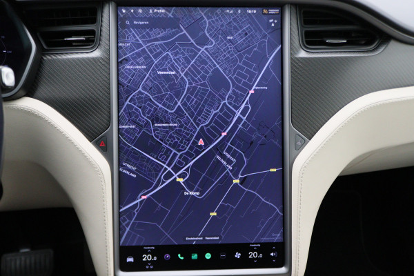 Tesla Model X 100D AWD 6p. Autopilot, Climate, LED, Luchtvering, Camera, Leer, Navigatie, Trekhaak, 20''