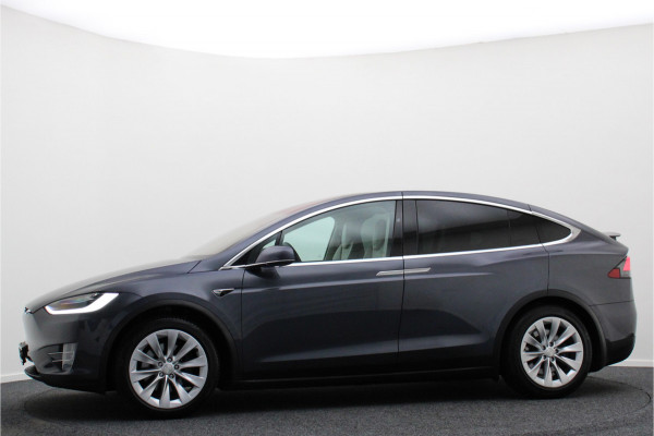 Tesla Model X 100D AWD 6p. Autopilot, Climate, LED, Luchtvering, Camera, Leer, Navigatie, Trekhaak, 20''