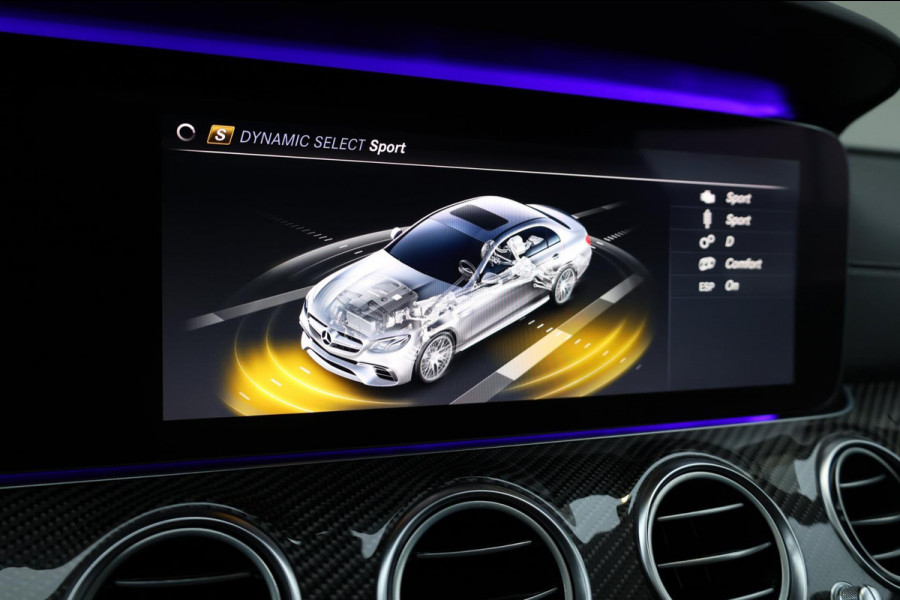 Mercedes-Benz E-Klasse Estate AMG 63 S 4MATIC+ 812+PK LED/VIRTUAL/SFEER/LUCHT/LEER+MASSAGE/PANO/360/ACC/ECC/12 MDN GARANTIE!