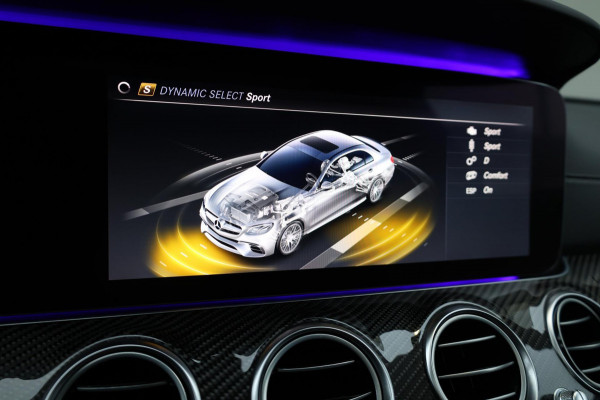 Mercedes-Benz E-Klasse Estate AMG 63 S 4MATIC+ 812+PK LED/VIRTUAL/SFEER/LUCHT/LEER+MASSAGE/PANO/360/ACC/ECC/12 MDN GARANTIE!