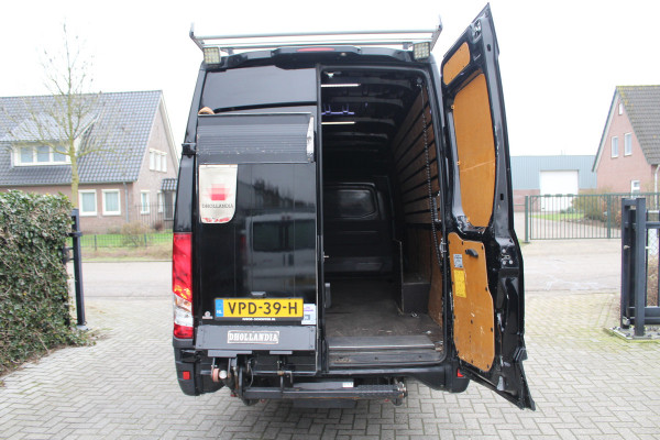 Iveco Daily 35S16V Hi-Matic Euro6 410L L5H3 Maxi ✓ Dhollandia laadklep ✓ dubbele schuifdeur ✓ imperiaal