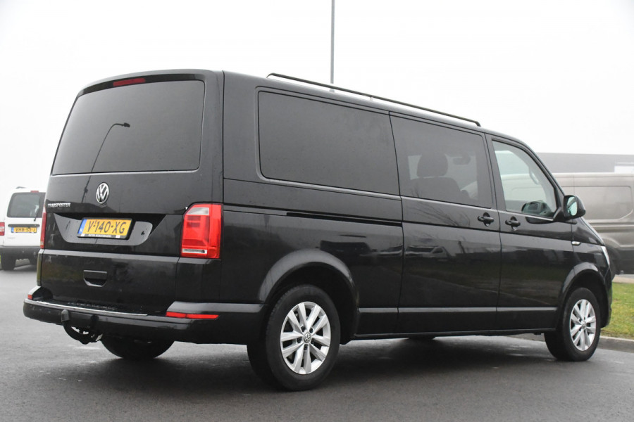 Volkswagen Transporter 2.0 TDI L2H1 Highline DC Cruise, PDC, NAVI, Multimedia, LED, 140PK, Voorruit verwarming, Trekhaak, UNIEK!