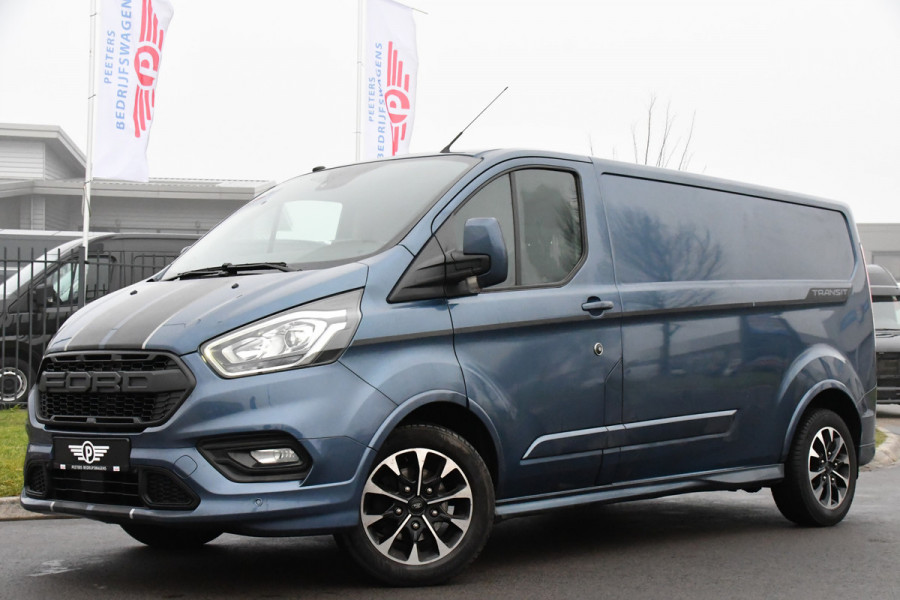 Ford Transit Custom 310 2.0 TDCI L2H1 Sport Cruise, Carplay, 170PK, Multimedia, Sensoren, Stoelverwarming, UNIEK!